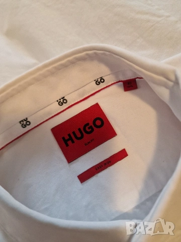 Страхотна мъжка риза HUGO BOSS размер 40 / М, снимка 6 - Ризи - 54014023