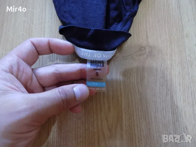 тениска mons royale merino wool блуза горнище потник туризъм мъжка оригинал S, снимка 6 - Спортни дрехи, екипи - 46368630