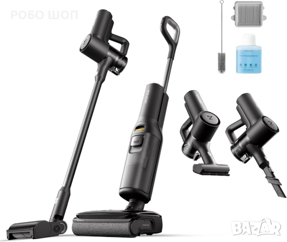 Прахосмукачка перяща Roborock F25 Combo 5 в 1 като нова