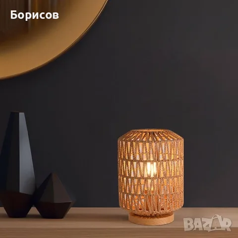 NUANYU декоративна настолна лампа, снимка 13 - Настолни лампи - 55610560