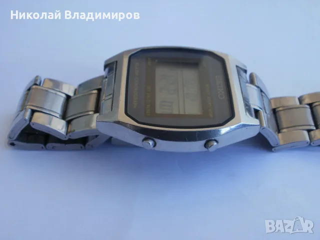 Дигитален Сейко Seiko Японски оригинален мъжки ръчен часовник, снимка 2 - Мъжки - 55507792