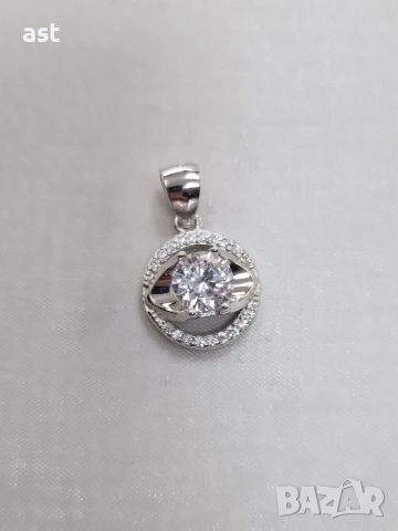 Много красив сребърен медальон, снимка 6 - Колиета, медальони, синджири - 53959210