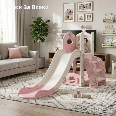 Самостоятелна детска пързалка 3 в 1 със стълба, снимка 17 - Други - 55310184