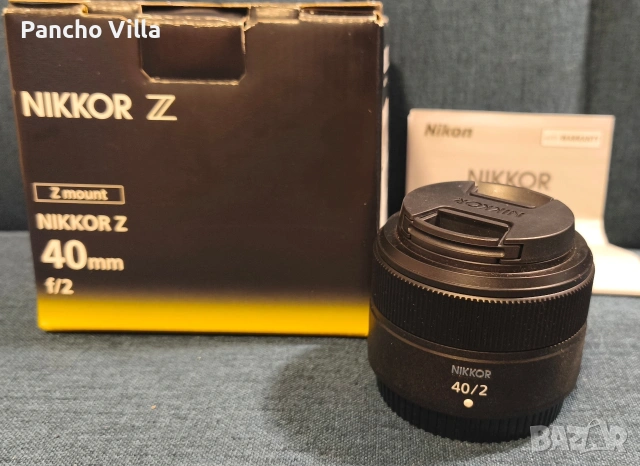 Nikkor Z 40/2 за Nikon Z 