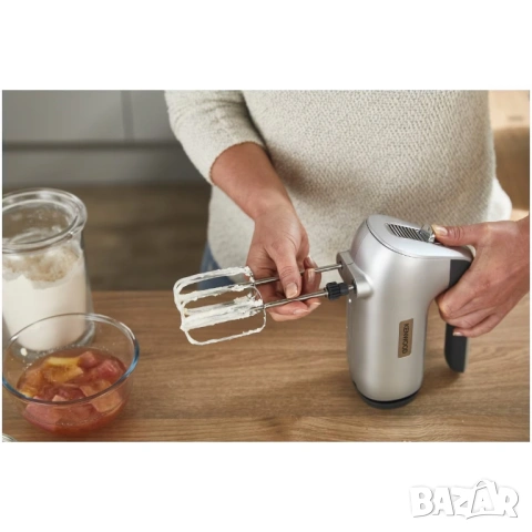 Миксер с купа KENWOOD HMP54.000SI CHEFETTE, 650 W, Купа от неръждаема стомана 3,5 л, снимка 10 - Миксери - 54750989