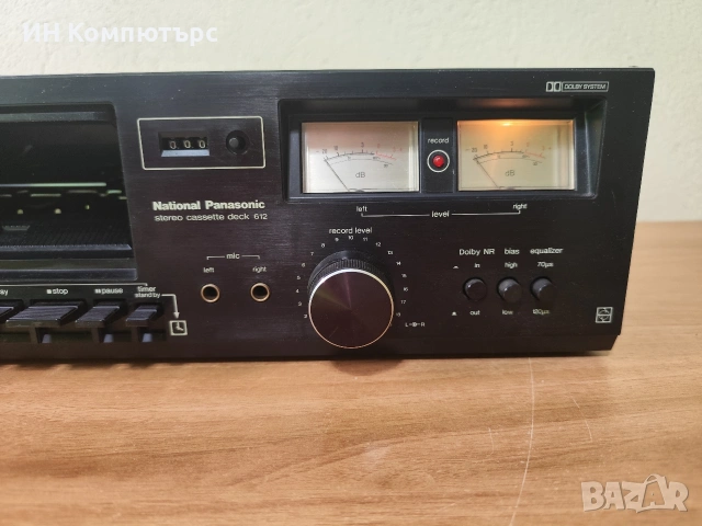 Продавам двуглав касетен дек Panasonic 612 тип фурна, снимка 4 - Декове - 54323386