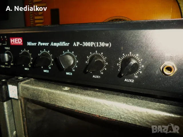 Hed audio mixer-amplifier AP 300/130watt/, снимка 6 - Китари - 55420315