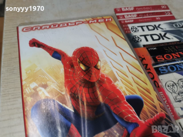 СПАЙДЪР-МЕН ORIGINAL VHS TAPE 1705261006L1, снимка 8 - Други жанрове - 54579217
