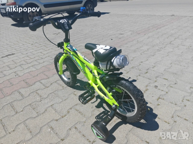 BG Детски велосипед 12" SAMURAJ жълт, снимка 8 - Велосипеди - 54334103