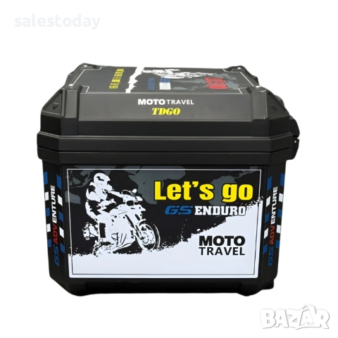 Мото куфар за багажник, Motorcycle suitcase, 57литра, 44 × 37 × 33 см, снимка 4 - Аксесоари и консумативи - 54063105