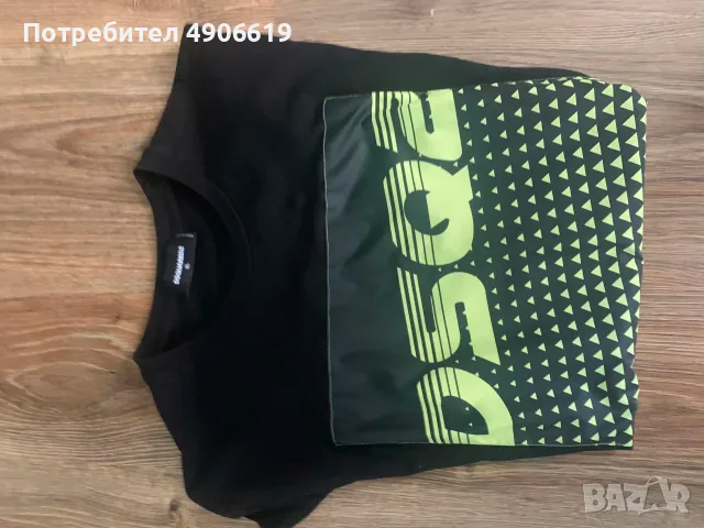 Ефектна мъжка тениска Dsquared2 DSQ2 (Размер XL) – КАТО НОВА!, снимка 5 - Тениски - 55542288