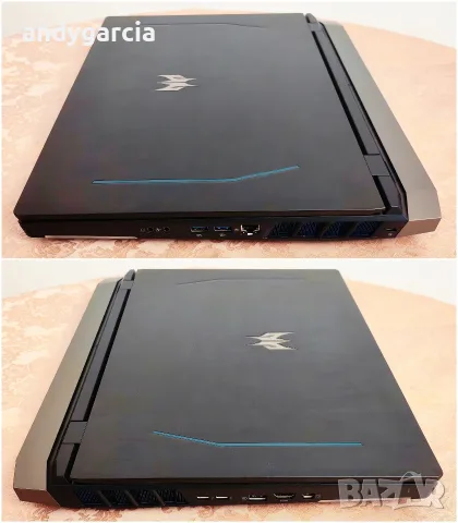 17.3 4K UHD Mini LED 1000nits/NVidia RTX 3080 16GB/Core i9-11980HK/16GB RAM/512GB SSD/Predator 500, снимка 8 - Лаптопи за игри - 55644852
