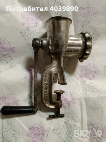 Руска ръчна месомелачка , снимка 2 - Други - 54155606