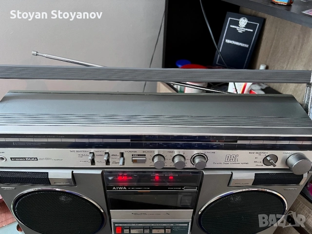 Ретро AIWA stereo 600, снимка 3 - Радиокасетофони, транзистори - 54241593