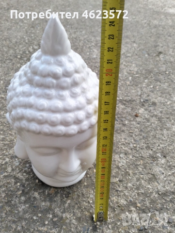 Порцеланова статуетка на Буда, снимка 2 - Антикварни и старинни предмети - 54292753