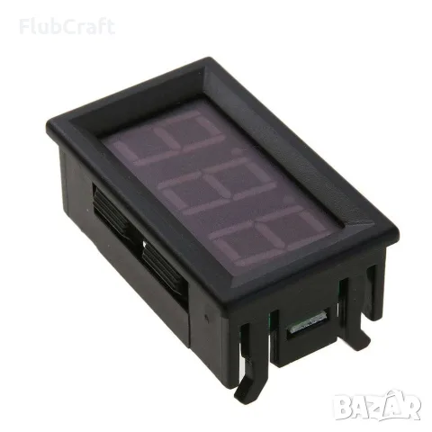 0.56inch 4.5-30V Двужилен LED Волтметър – Червен, снимка 4 - Друга електроника - 55533652