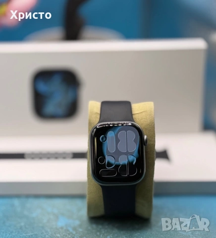 ГАРАНЦИОНЕН!!! Apple Watch 11 GPS, Корпус Space Grey Aluminium 42mm  , снимка 3 - Смарт часовници - 54939875