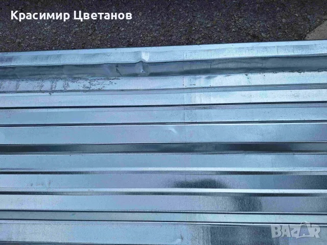 Преоценена покривна поцинкована ламарина ЛТ40, снимка 7 - Строителни материали - 55513851