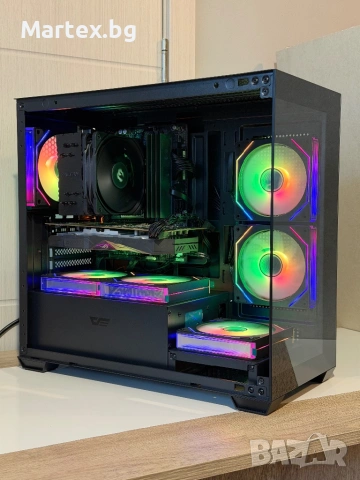 Геймърски компютър 17-6700K, RX580, 16GB, снимка 10 - Геймърски - 54459257