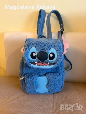 Lilo & Stitch плюш раница Loungefly, снимка 9 - Раници - 55598106