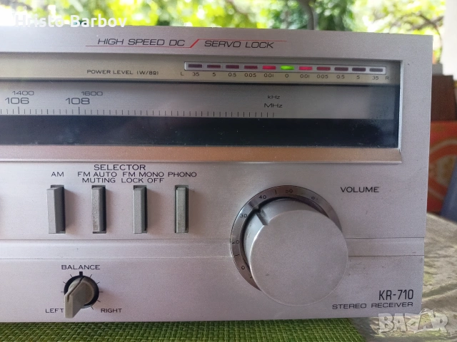 KENWOOD stereo receiver KR-710, снимка 4 - Ресийвъри, усилватели, смесителни пултове - 55265284