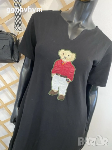 рокля с принт мече, снимка 3 - Рокли - 55226095