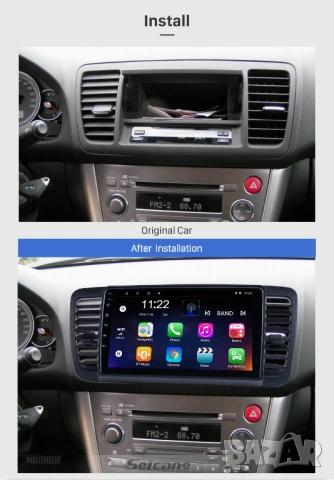 Мултимедия Android за Subaru Legacy 4, Liberty Outback 3, Навигация, Андроид радио, двоен дин, 2004, снимка 3 - Аксесоари и консумативи - 54724902