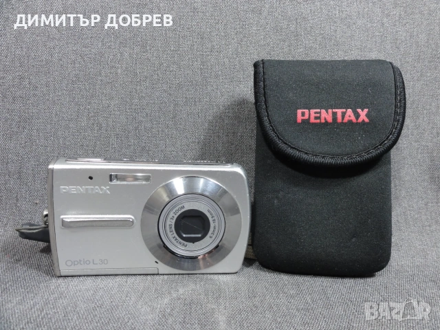 ЦИФРОВ ФОТОАПАРАТ PENTAX OPTIO L30 7.1MP CCD DIGITAL CAMERA VINTAGE RETRO Y2K DIGICAM