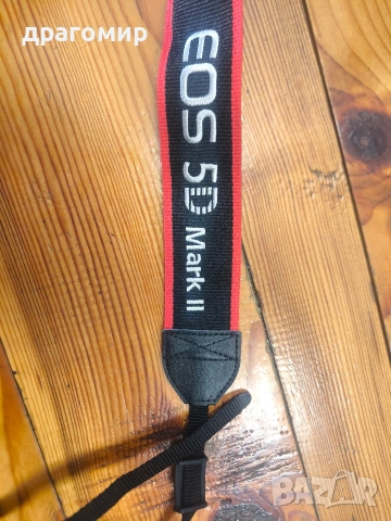 Canon EOS 5D Mark ll ремък за фотоапарат, снимка 2 - Чанти, стативи, аксесоари - 54762917