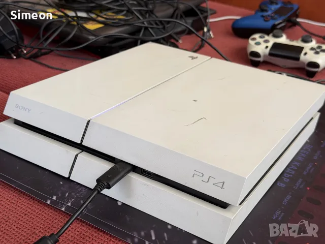PS4 Fat 500 GB + 3 контролера, снимка 2 - PlayStation конзоли - 55693586