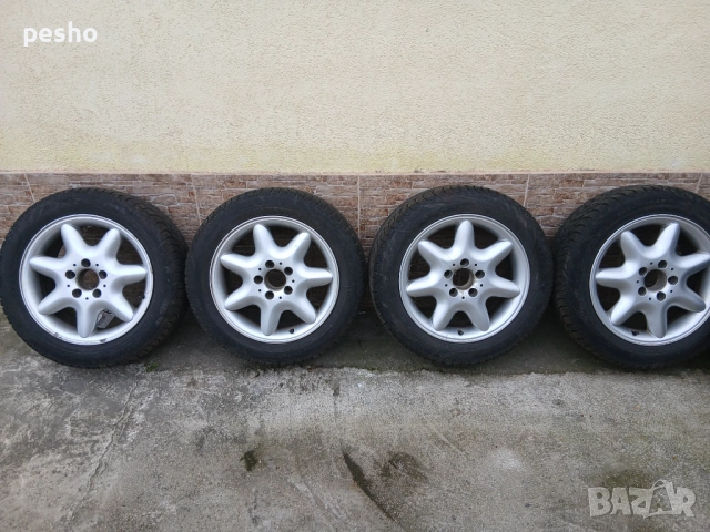 16 5х112 Мерцедес, снимка 2 - Гуми и джанти - 54185921