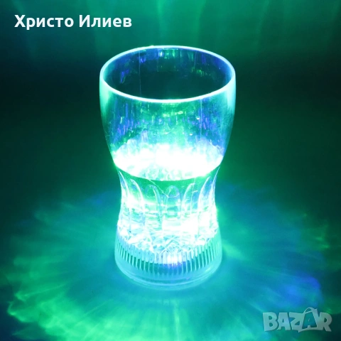 Светеща чаша , снимка 2 - Чаши - 54340175