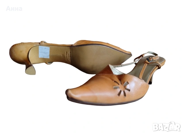 Обувки Bata естествена кожа, снимка 3 - Дамски боти - 55186193