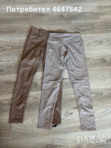 Кафяв кожен клин XL-XXL, снимка 2 - Клинове - 54932680