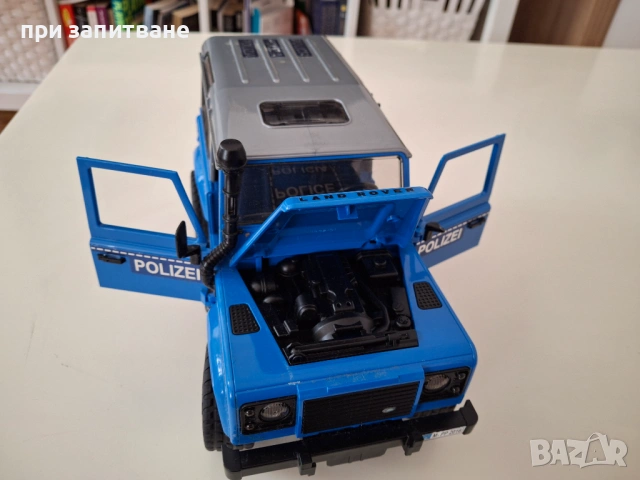 Джип Land Rover на Bruder, голям 27 см.