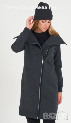 Суичър с шал яка размер М 