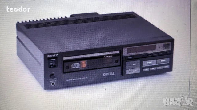 SONY cdp101 първият СD