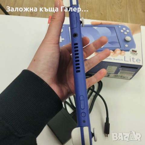 Конзола Nintendo Switch Lite HDH-001 – идеално състояние, снимка 5 - Nintendo конзоли - 55192874