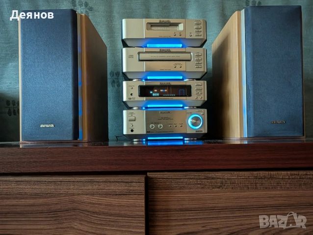 мини система AIWA XR-M99 MKII , отлична! Аудио компонент. , снимка 3 - Аудиосистеми - 54239990
