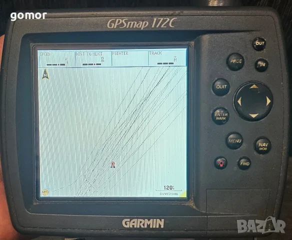 сонар+сонда морска навигация Garmin GPSMAP 172C – цветен GPS картограф,, снимка 2 - Garmin - 55396274
