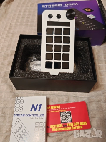 Stream Dock N1 15 LCD бутона за OBS Twitch YouTube deck, снимка 3 - Друга електроника - 54963885