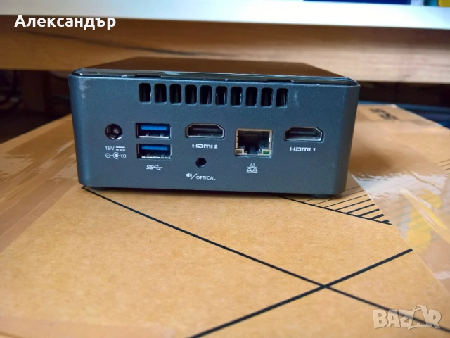  Mini PC Intel® NUC, Celeron® J4005, 8GB DDR4, 2 x HDMI 2.0a, Wi-Fi 802.11ac + Bluetooth 5.0, снимка 2 - За дома - 54721586