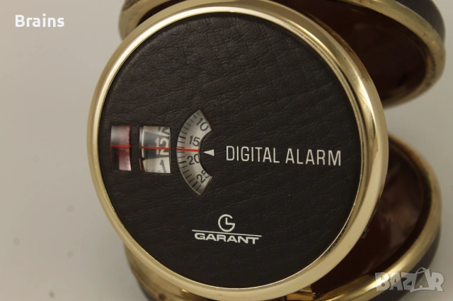 Рядък GARANT Digital Alarm Туристически Будилник, снимка 3 - Антикварни и старинни предмети - 54788485