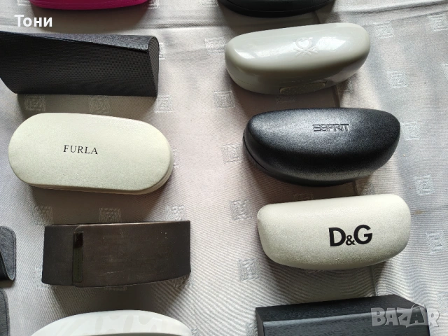 Оригинални маркови калъфи за очила – Prada, Bvlgari, D&G, Furla и др., снимка 5 - Слънчеви и диоптрични очила - 54393856