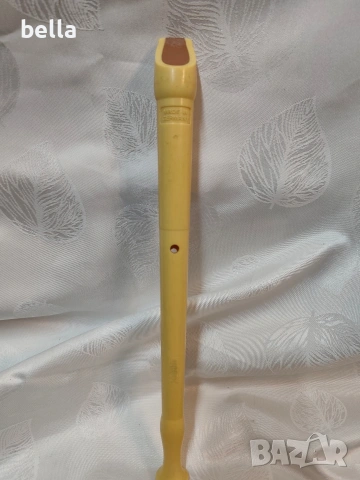 Немска Сопрано Блокфлейта (33 см), снимка 2 - Антикварни и старинни предмети - 54299339