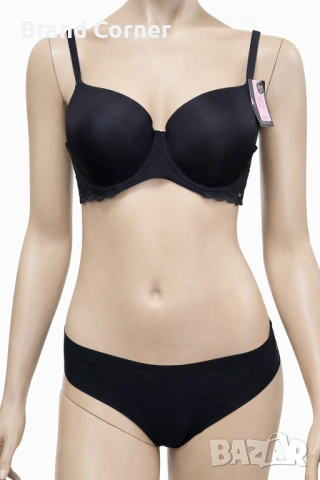 Комплект бельо Hunkemöller – черен сутиен 90B и бикини M