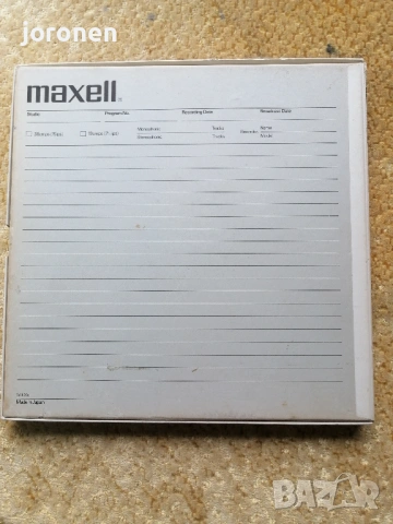 Магнетофонна ролка Maxwell - МR-10" , снимка 3 - Други - 54283476
