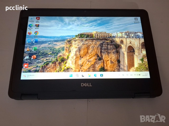 Dell Latitude 3190 2-in-1 | 11.6" TOUCH | Intel Celeron N4120 | 4GB DDR4 | 64GB eMMC, снимка 7 - Лаптопи за дома - 55049376