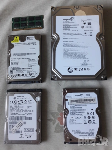 Твърд диск HDD и RAM памет