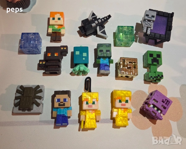  Kinder joy Minecraft - Фигурки на майнкрафт от киндер джой